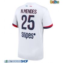Maglie da calcio Paris Saint-Germain Nuno Mendes #25 Seconda Maglia 2025-26 Manica Corta